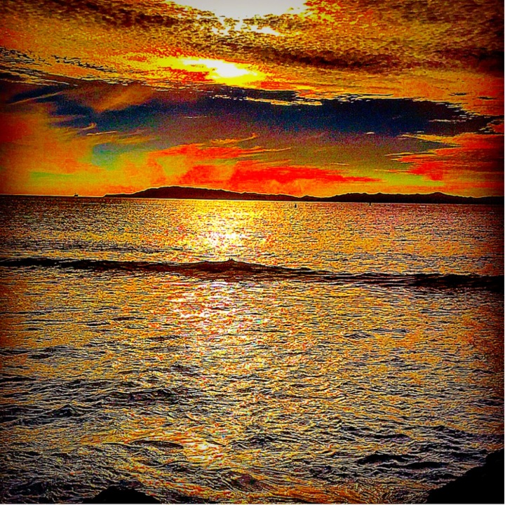 "Paint the Sky" (Santa Cruz Island, CA)